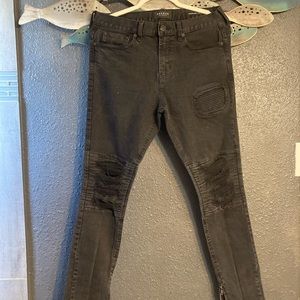 PacSun Black ⚫️ Skinny Biker Jeans 🏍